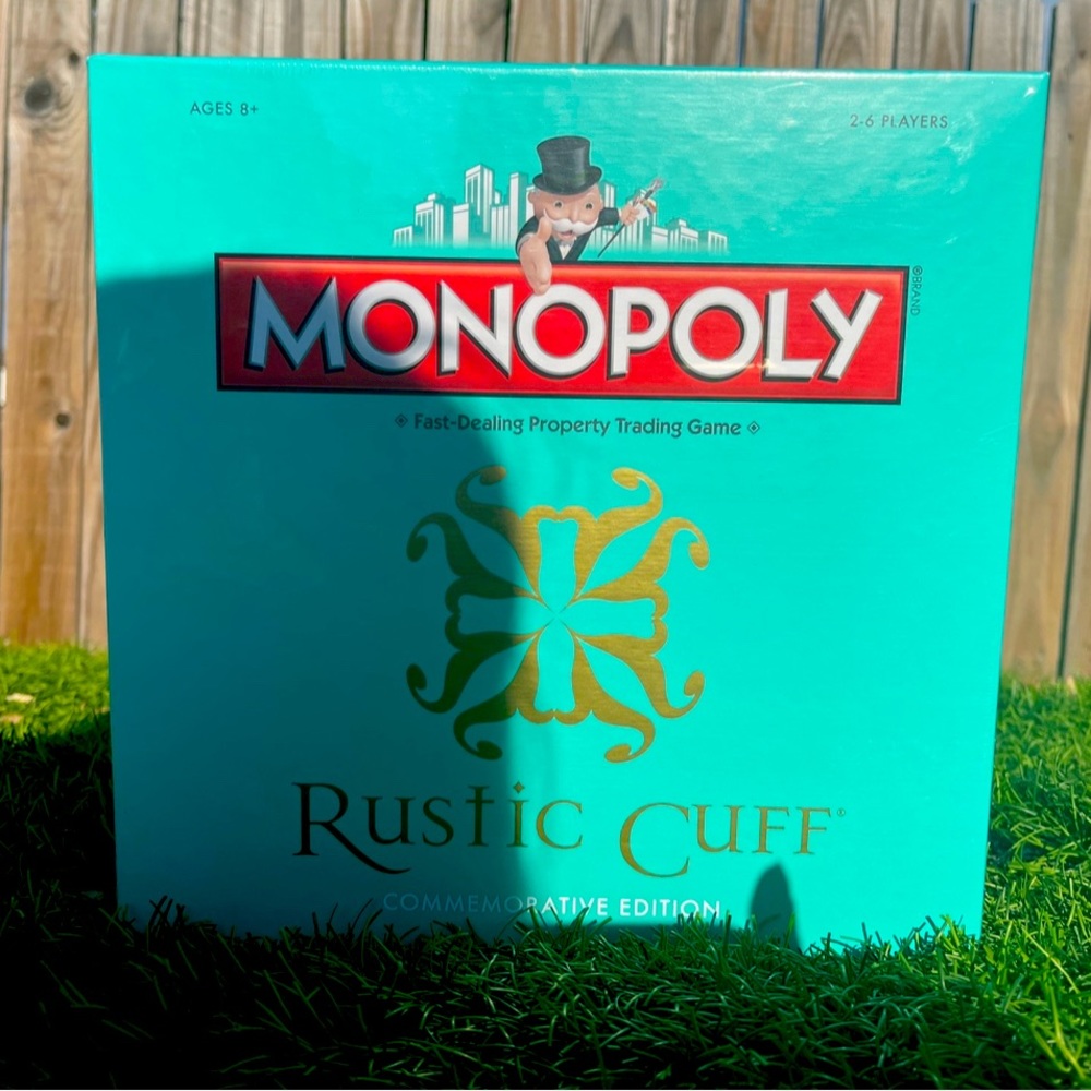 Rustic Cuff Monopoly Board Game